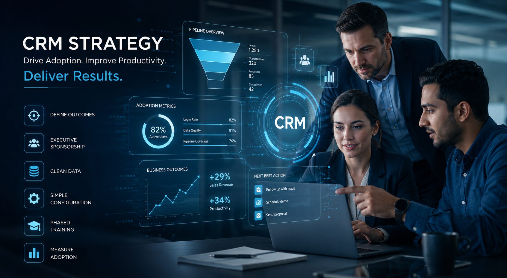 CRM Strategy Guide: How to Drive Full User Adoption From Day One
