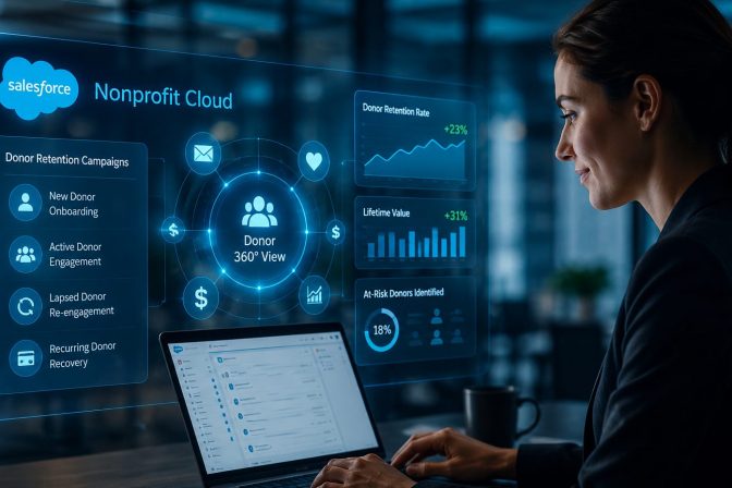 How to Run Donor Retention Campaigns in Salesforce Nonprofit Cloud